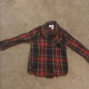 Boys flannel button down from crewcuts